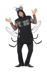 Adult Flying Insect FLY Costume Funny Halloween Fancy Dress