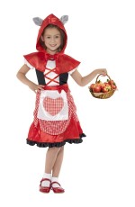 Kids Miss Hood Little Red Riding Book Week Storybook Costume