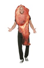 Bacon Novelty Food Couples Costume Comical Funny Party Outfit