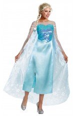 Frozen Elsa Deluxe Adult Costume de85895