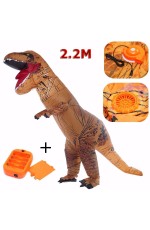 Adult T-REX Inflatable Costume Jurassic World Park Blowup Dinosaur