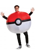 Adult Pokemon PokeBall Inflatable Costume