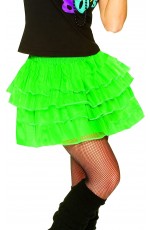 Green 80s skirt lh186green