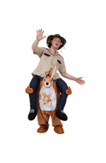 Kangaroo Carry Me Ride On Piggyback Costume