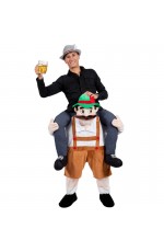 Oktoberfest Shoulder Carry Me Ride On Piggyback Fancy Costume