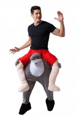 Shark Carry Me Ride On Piggyback Costume