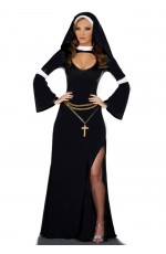 Nun Costumes - Naughty Nun Fancy Dress Costume
