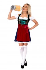Ladies Oktoberfest Beer Maid Costume