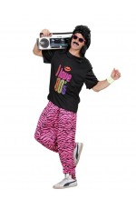 Mens Love 80s Rock Star Pants Only