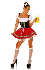 Ladies Wench German Heidi Costume