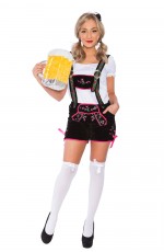 Ladies Oktoberfest German Bavarian Heidi Costume