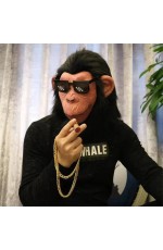 Animal Gorilla with Glasses Mask Masquerade Monkey