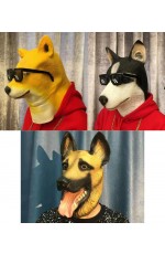 Animal Dog Mask Masquerade