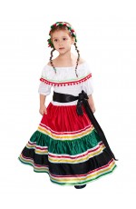 Kids Mexico Spanish Costume
