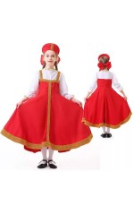 Traditional Russian Girl Costume