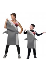 Adults and Kids Great white shark Costume
