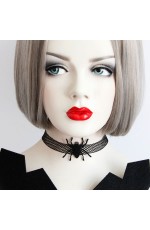Spider Chain Lace Choker
