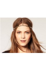 Deco Vintage Hairband 20s Flapper Chain Headband