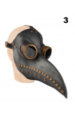 Steampunk Bird Plague Doctor Masker lx2024-3