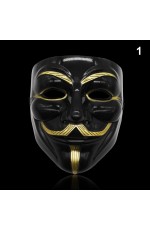 Black V For Vendetta Mask lx2025-1
