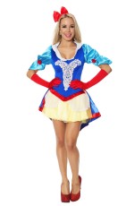 Ladies Snow White Disney Fancy Dress Costume