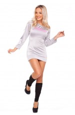 Flashdance Sweatshirt Dress Adult Costume