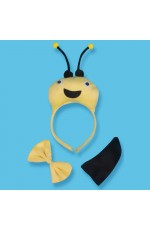 Bee Headband Bow Tail Set Kids Animal Headpiece