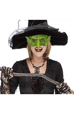 Green Goblin Witch Mask
