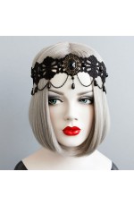Veil Headpiece Dracula Queen Headdress Wedding Lolita Vampire