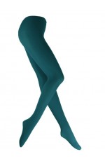 Dark Green 80s 70s Disco Opaque Womens Pantyhose Stockings Hosiery Tights