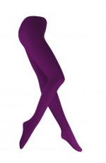 Dark Purple 80s 70s Disco Opaque Womens Pantyhose Stockings Hosiery Tights