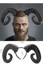 Twisted Bull Ram Headpiece