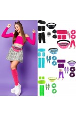 Aerobic 80s 90s Outfit Accessories 