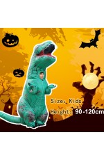 Green Child T-Rex Blow up Dinosaur Inflatable Costume