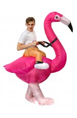 Flamingo Carry Me Inflatable Costume