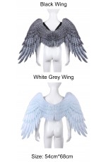Black or White Angel Fairy Wings (Size:54cm*68cm)