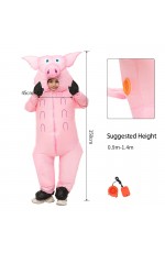 Kids Inflatable Pink Pig Costume  tt2067kids