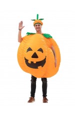 Orange Pumpkin Inflatable Costume