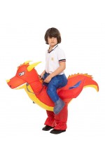 Kids Red Ride on Inflatable Costume  tt2092