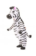 Mens Inflatable Zebra Adult Costume