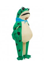 Mens Inflatable Frog Adult Costume