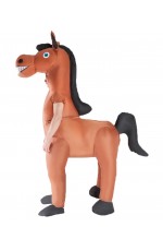 Mens Inflatable Horse Adult Costume