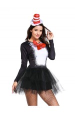DR SEUSS CAT IN THE HAT WOMENS COSTUME