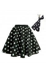 1950's Rock n Roll Dot Style skirt