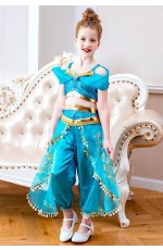 Kids Aladdin Arabian Jasmine Costume  