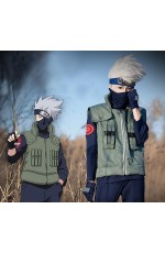 Anime Naruto Hatake Kakashi Cosplay Costume 