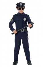 Kids Policeman Cops Uniform