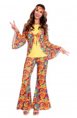 Girls Retro Orion Hippie Costume  tt3298