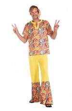 Mens Orion Groovy Hippie Costume tt3299