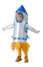 Kids Silver Rocket Costume